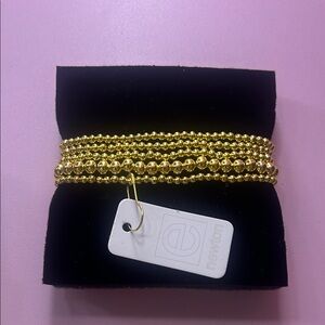 Fashion bracelet stack of 5 E Newton